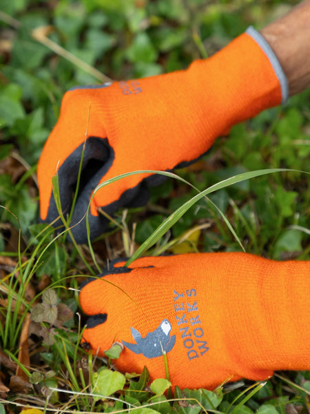 Donkey Gloves Lightweight, Bamboo-Fibre Gardening Gloves, Pack of 2 Pairs
