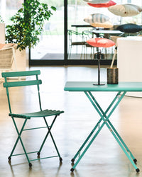 EMU Arc en Ciel Bistro Set, Ocean Green