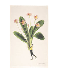 Laura Stoddart Pink Primrose Tea Towel