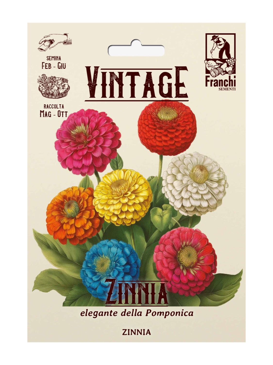 Franchi Seeds - Zinnia Mixed