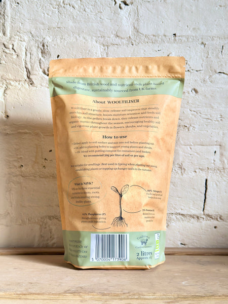 Traditional Garden Growers Wooltiliser Soil Improver