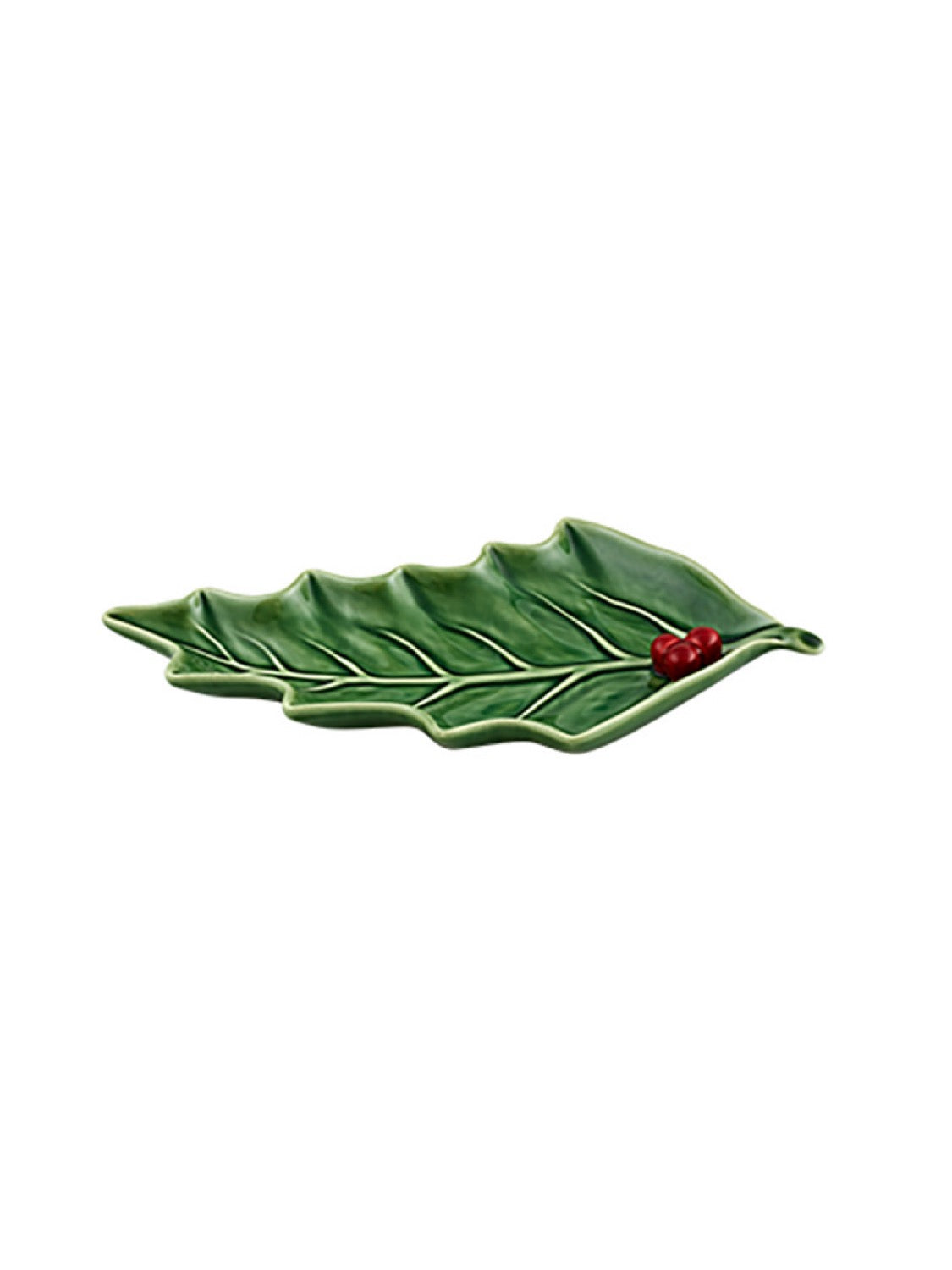 Bordallo Pinheiro Holly Platter, Small