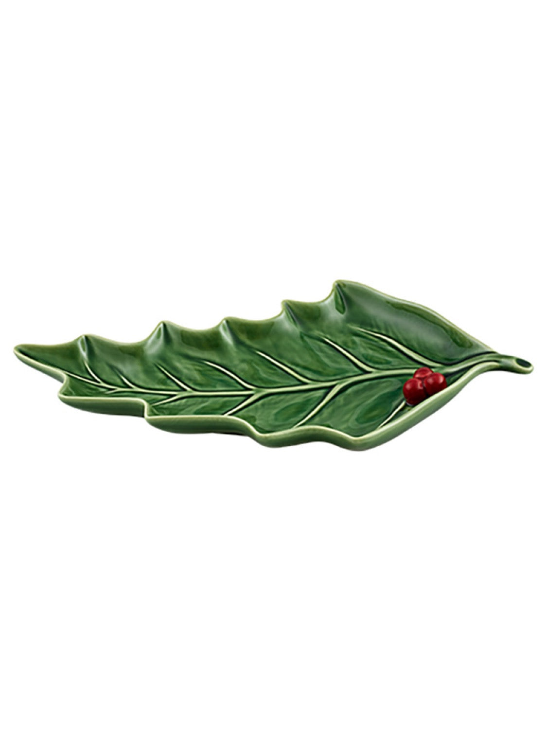 Bordallo Pinheiro Holly Platter, Large