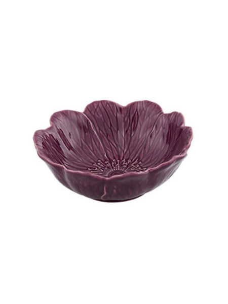 Bordallo Pinheiro Anemone Flower Bowl, Fig