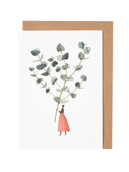 Laura Stoddart Spruce & Eucalyptus Christmas Cards, Pack of 10