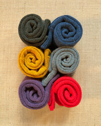 Mohair Boot Socks, Steel Grey