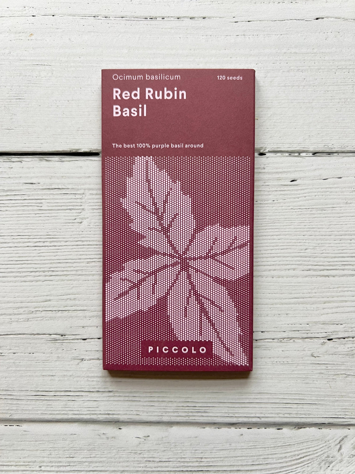 PICCOLO SEEDS - Basil 'Red Rubin'