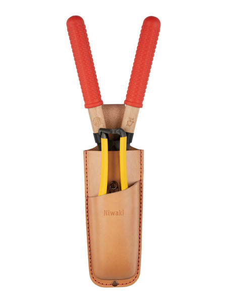 Niwaki Nijū Slim Double Holster for Hori Horis, Shears and Secateurs