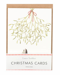Laura Stoddart Christmas Kiss Christmas Cards, Pack of 10