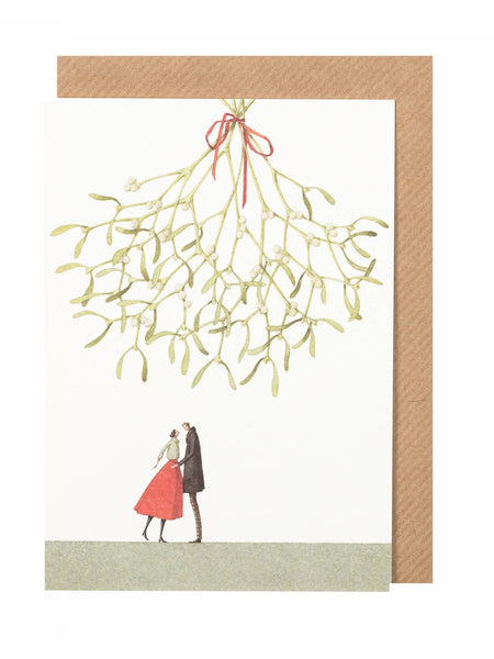 Laura Stoddart Christmas Kiss Christmas Cards, Pack of 10