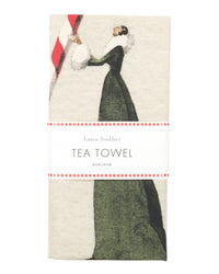 Laura Stoddart Candy Cane Tea Towel