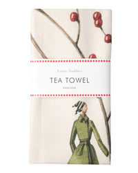 Laura Stoddart Red Berries Tea Towel
