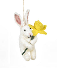 Delilah Bunny Handmade Felt Easter Decoration