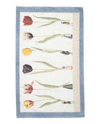 Laura Stoddart Tulips Parade Tea Towel