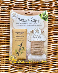 Twool Prop it ‘n’ Crop it - Climbing French Bean 'Blue Lake'