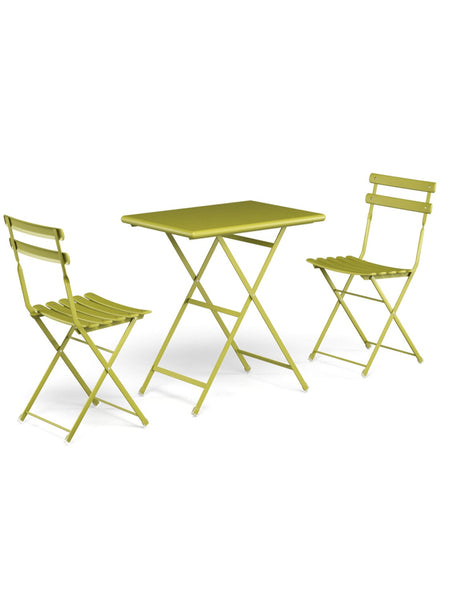EMU Arc en Ciel Bistro Set, Fern Green