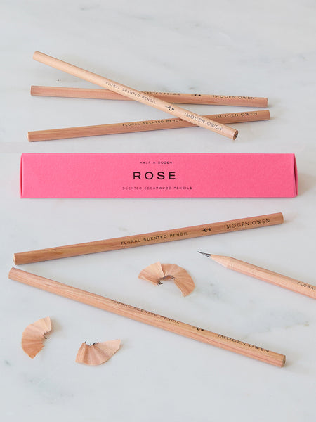 Imogen Owen Scented Cedarwood Pencils, Rose