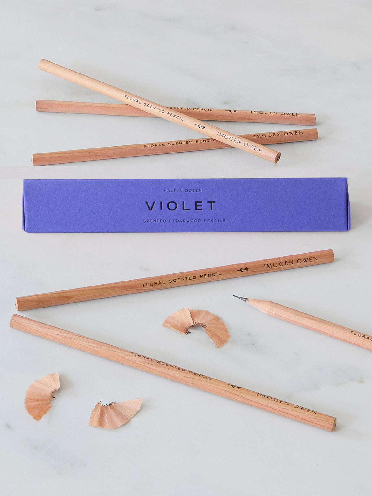 Imogen Owen Scented Cedarwood Pencils, Violet