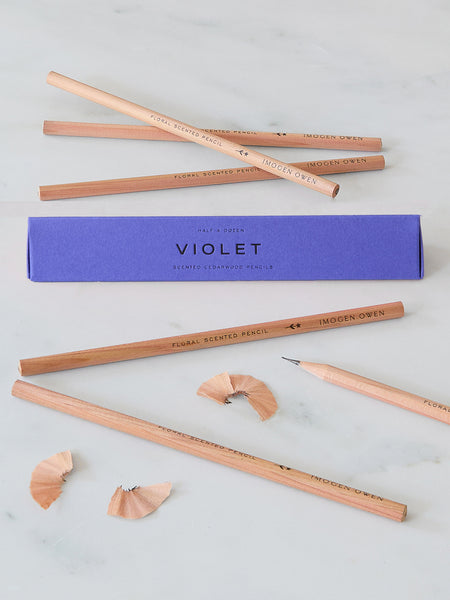 Imogen Owen Scented Cedarwood Pencils, Violet