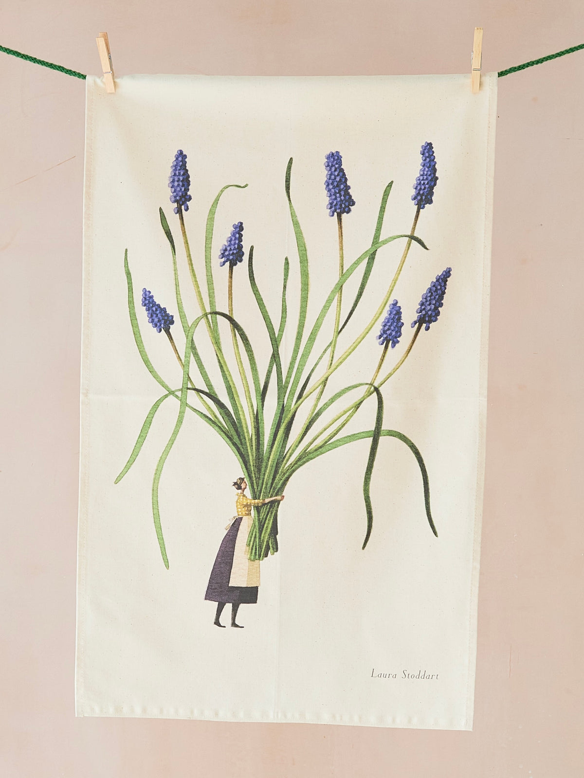 Laura Stoddart Muscari Tea Towel