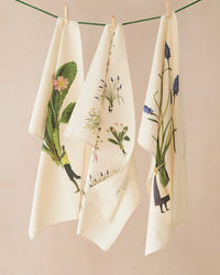 Laura Stoddart Spring Flowers Tea Towel