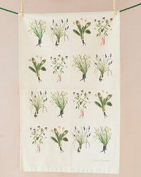 Laura Stoddart Spring Flowers Tea Towel
