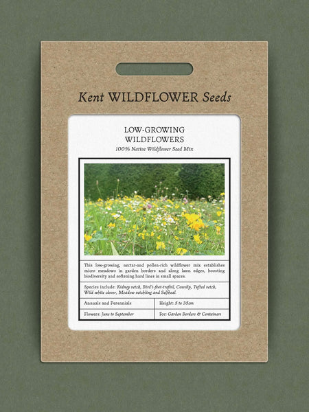 Kent Wildflower Seeds - Low-Growing Wildflowers for Lawns