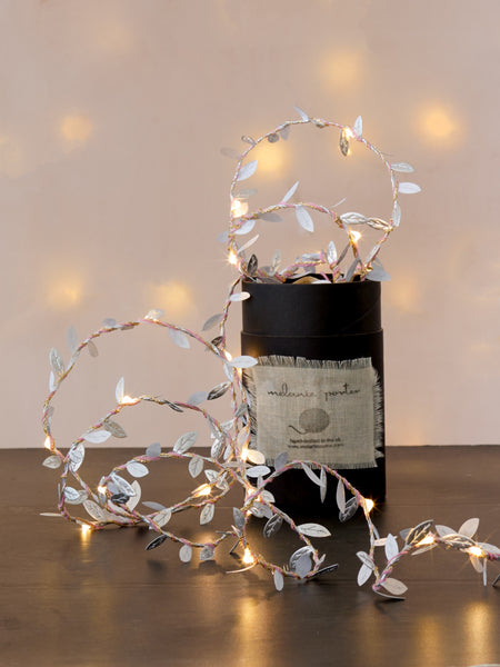 Melanie Porter Silver Leaf Fairy Lights