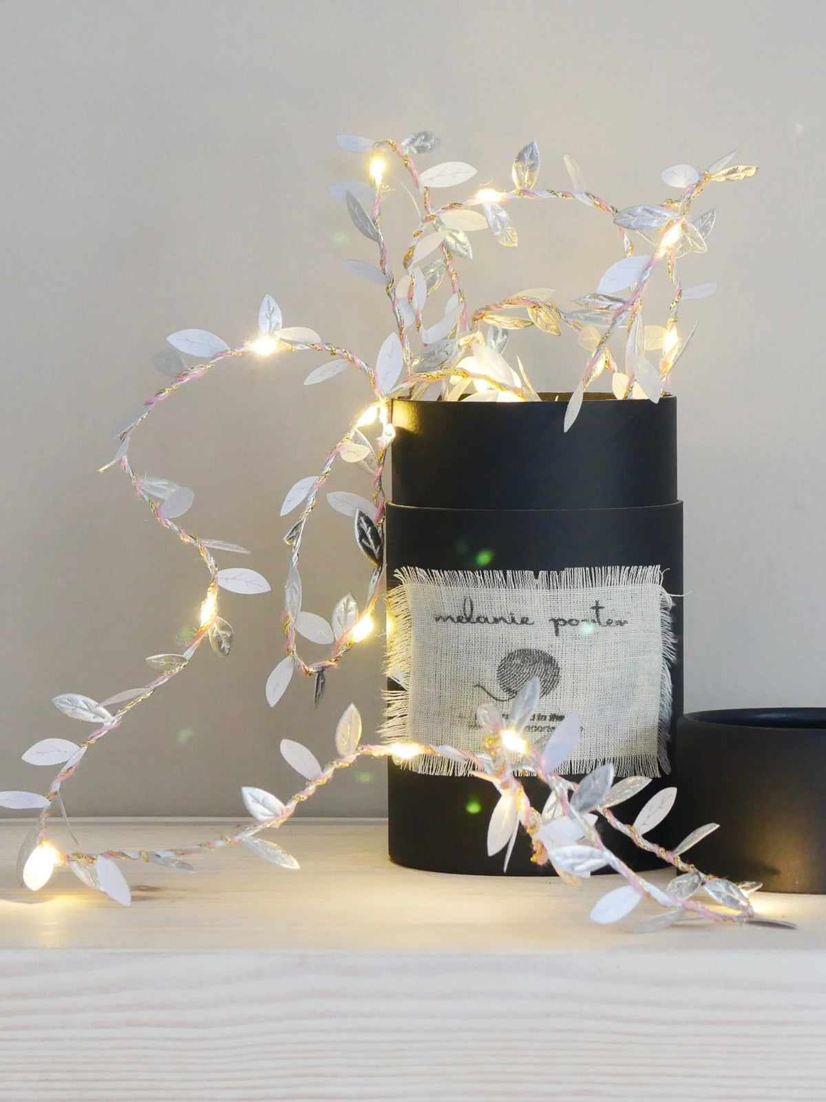 Melanie Porter Silver Leaf Fairy Lights