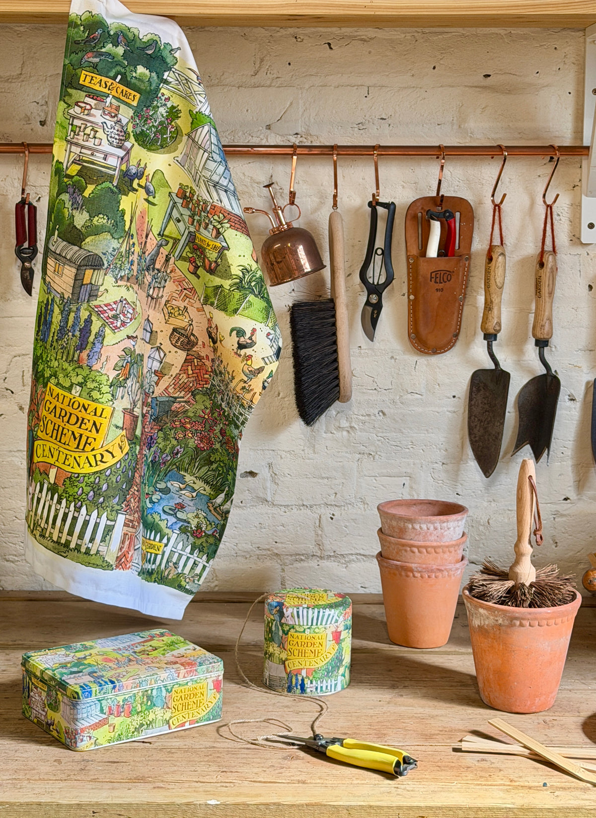 National Garden Scheme Centenary Deep Rectangular Tin