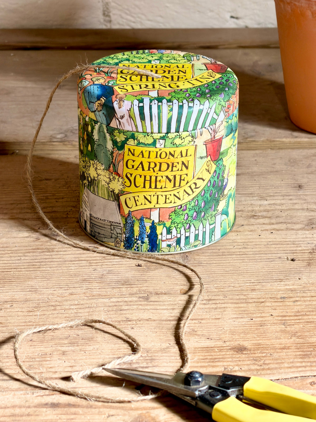 National Garden Scheme Centenary String Tin