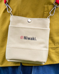 Niwaki Canvas Tool Pouch With Cross-Body Strap