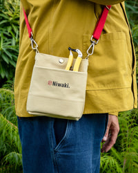 Niwaki Canvas Tool Pouch With Cross-Body Strap