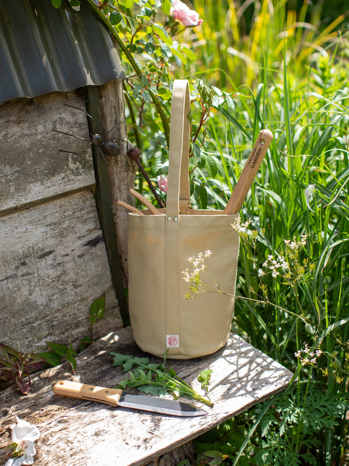 Niwaki Mini Kantan Bag, Tan