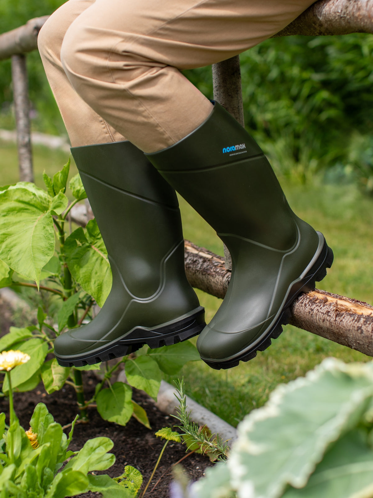 Italian Garden Wellies, Olive Green - LAUNCHING AUTUMN '26