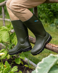 Italian Garden Wellies, Olive Green - LAUNCHING AUTUMN '26