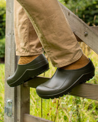 DCG Exclusive - Italian Garden Clogs, Olive Green