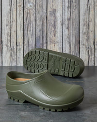 DCG Exclusive - Italian Garden Clogs, Olive Green