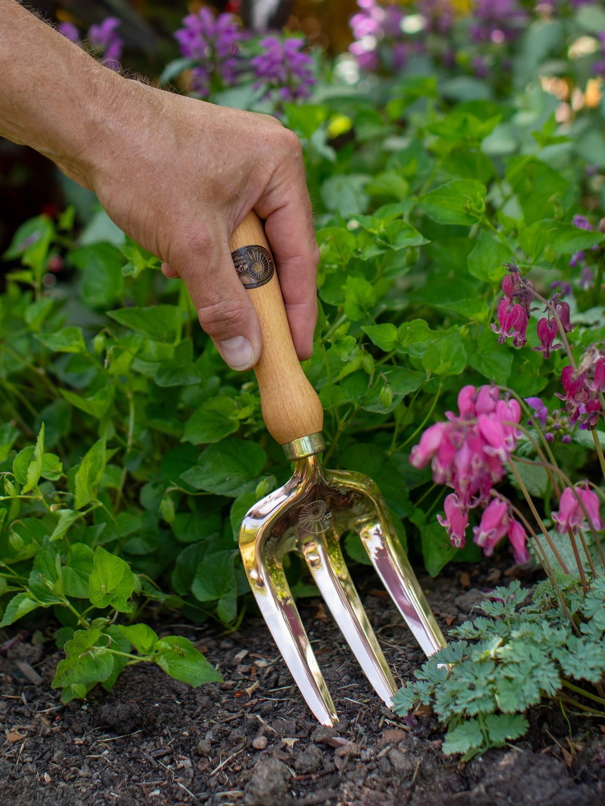 PKS Bronze 'Vega' Solid Bronze Hand Fork