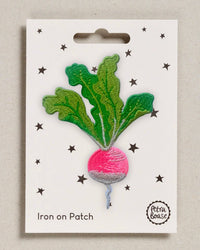 Petra Boase Iron-On Patch, Radish
