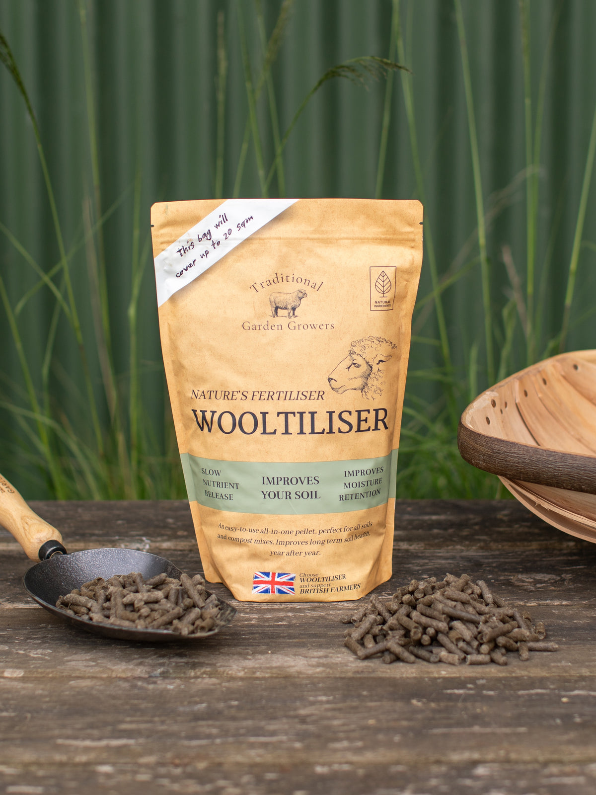 Traditional Garden Growers Wooltiliser Soil Improver