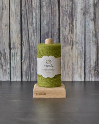 Twool Sustainable Wool Twine With Holder, Lime