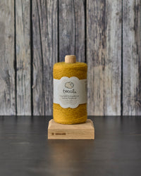 Twool Sustainable Wool Twine With Holder, Yellow