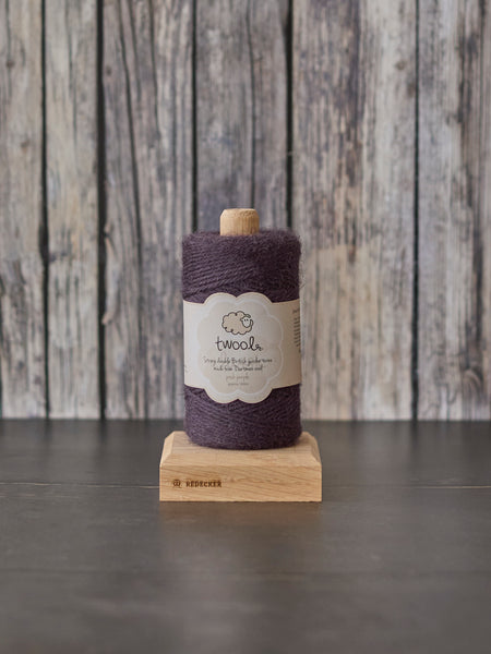 Twool Sustainable Wool Twine and Holder, Purple