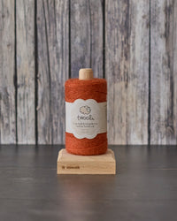Twool Sustainable Wool Twine and Holder, Rust