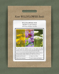 Kent Wildflower Seeds - Wildflower Mix for Heavy Clay Soils
