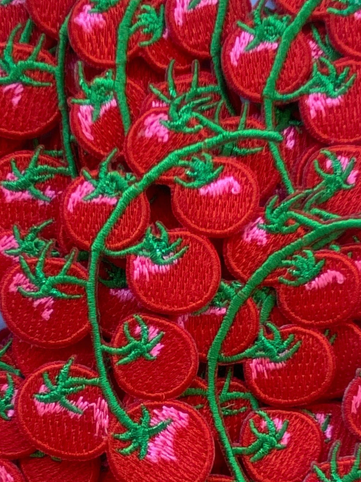 Petra Boase Iron-On Patch, Tomato