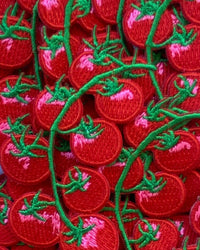 Petra Boase Iron-On Patch, Tomato