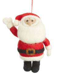Father Christmas Handmade Felt Christmas Decoration