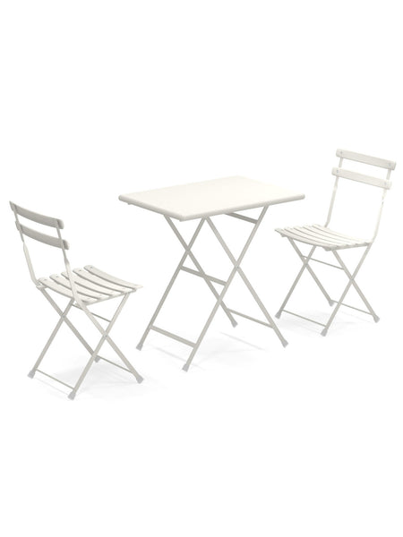 EMU Arc en Ciel Bistro Set, Soft White